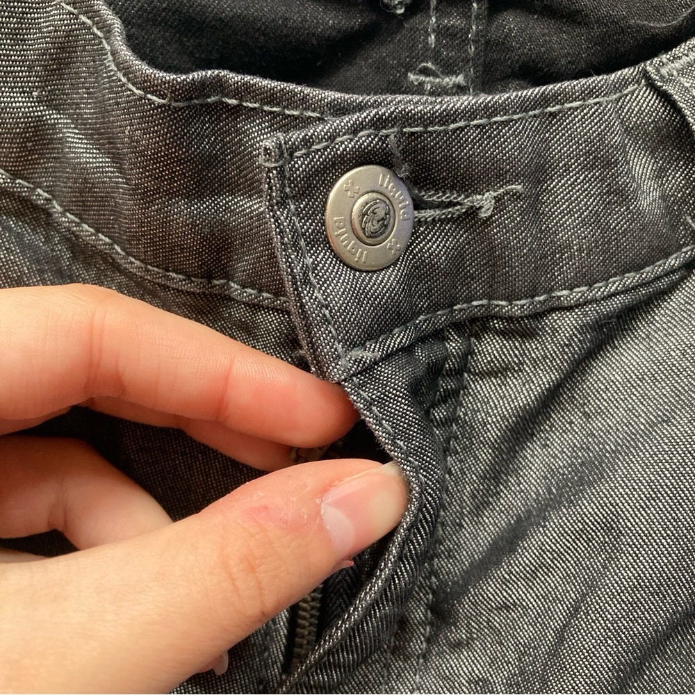 Vintage 90s Silver Flared Pants 🪙 - Picture 6 of 7